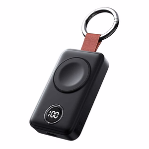 Portatīvais bezvadu lādētājs viedpulksteņiem Joyroom JR-WQW01 2000mAh melns