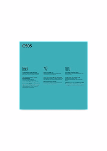Logitech C505 tīmekļa kamera 1280 x 720 px USB melna