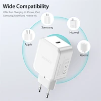 Sienas lādētājs Dux Ducis C100 - Type C - PD 30W 3A balts