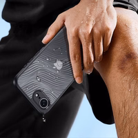 DUX DUCIS AIMO viedtālruņa apvalks IPHONE 16e (SE4 2025) melns