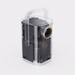 Yaber T2 Plus LCD FullHD 1080p multimediju projektors ar JBL skaļruņiem - bēšs