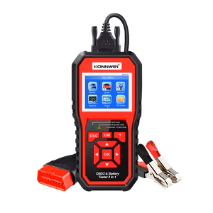 Konnwei KW870 OBD2 diagnostikas skeneris un akumulatoru testeris