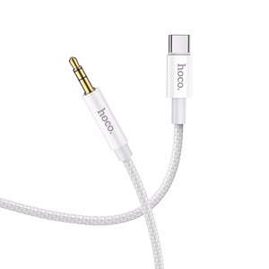 Audio adapter Hoco (UPA19) from USB-C to 3,5mm 1m silver