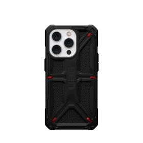 UAG Monarch viedtālruņa apvalks iPhone 14 Pro - melns kevlar