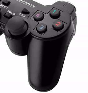 Esperanza EGG108K игровой геймпад чёрный USB 2.0 аналоговый/цифровой ПК, Playstation 3