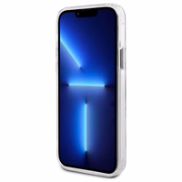 Karl Lagerfeld IML Metāla Choupette galva MagSafe apvalks iPhone 12 - balts