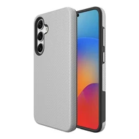 Perfekcionistu trīsstūra korpuss Samsung A566 A56 5G sudraba krāsā