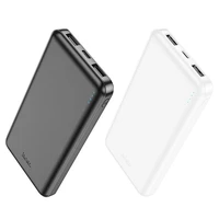 Portatīvais lādētājs Hoco 10000 mAh 2,1A J100 melns