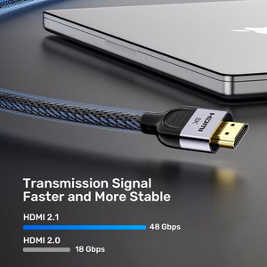 UNITEK HDMI 2.1 8K LUX OPLOT kabelis 10M