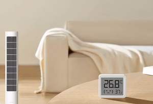 Xiaomi Smart Temperature and Humidity Monitor 3 Mini QBH4312GL – kompakts temperatūras un mitruma monitors, balts