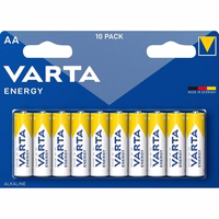 VARTA sārma baterija R6 (AA) Energy 10 gab.