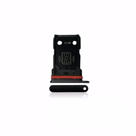 SIM Holder Saderīgs ar OnePlus 8 SIM card tray / Onyx Melns /