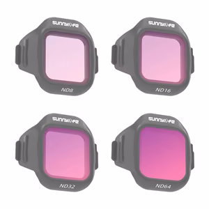 4 Sunnylife filtru komplekts ND8 + ND16 + ND32 + ND64 MINI 5 Pro
