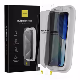 Spacecase Privātuma stikls QuickFit Privacy iPhone 16 Pro Max / 17 Pro Max