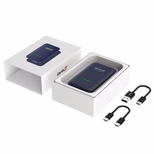 Carlinkit CP2A bezvadu adapteris Apple Carplay/Android Auto (zils)