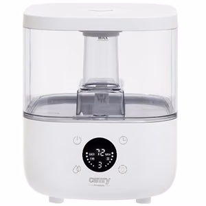Camry CR 7973w – 23 W ultrasonic humidifier, 5 l, for rooms up to 35 m², 100–260 ml/h, white