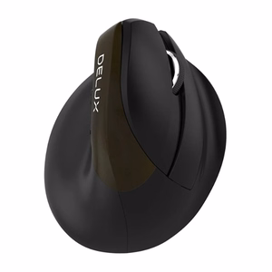 Delux M618Mini ergonomiskā pele (zelta krāsā, USB / Bluetooth / 2,4G)