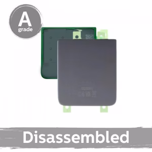 Aizmugurējais vāks saderīgs ar Samsung F721 Z Flip4 / Graphite / (10/10 izjaukts)