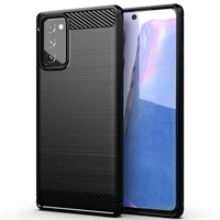 CARBON viedtālruņa apvalks SAMSUNG Note 20 melns