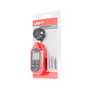 Uni-T UT363 anemometrs ar temperatūras mērīšanas funkciju