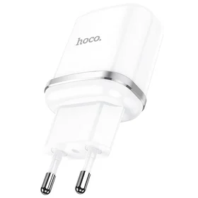 Tālruņa lādētājs Hoco USB A QC3.0 3A 18W N3 balts