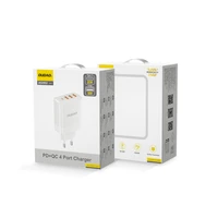 Dudao A5HEU 3xUSB-A 1xUSB-C PD 20W QC3.0 18W+ 2x12W wall lādētājs - balts