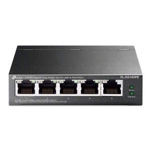 TP-Link 5 portu Gigabit Easy Smart PoE komutators ar PoE+ 4 portos