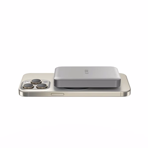 Внешний аккумулятор Tech-Protect PB11 LifeMag MagSafe 10000 mAh - титановый