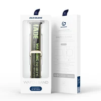 Dux Ducis siksniņa (āra versija) Apple Watch Ultra siksniņa, SE, 9, 8, 7, 6, 5, 4, 3, 2, 1 (49, 45, 44, 42 mm) neilona aproce melna/zaļa