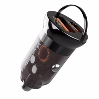 Wozinsky 65W automašīnas lādētājs USB-C PD 65W / USB-A 45W QC 3.0 - melns