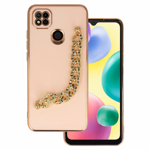 Trend viedtālruņa apvalks Xiaomi Redmi 10A dizains 4 gaiši rozā