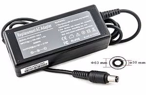 Klēpjdatora barošanas adapteris TOSHIBA 60W: 19V, 3.16A