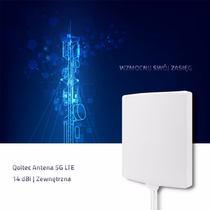 Qoltec 57022 – āra 5G antena, 14 dBi