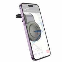 HOCO magnētiskais automašīnas turētājs uz gaisa ventilācijas atveri H59 melns