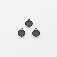 Komplekts of lens glasses for iPhone 17 Pro sudraba