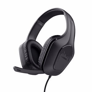 Trust GXT 415 Zirox austiņas vadu galvas lente spēļu melnas