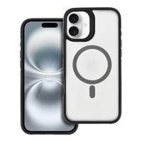 NEO viedtālruņa apvalks iPhone 16 Plus saderīgs ar MagSafe melns