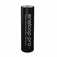 Rechargeable batteries PANASONIC ENELOOP PRO AAA 930 mAh 4 szt + case (BK-4HCDE/4CP+CASE)