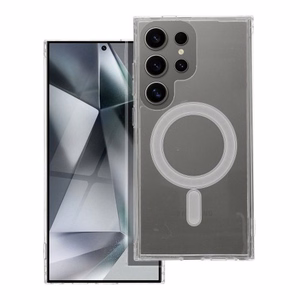 CLEAR MAG COVER viedtālruņa apvalks ar kameras aizsardzību, saderīgs ar Magnētisko IPHONE 17 Air caurspīdīgs