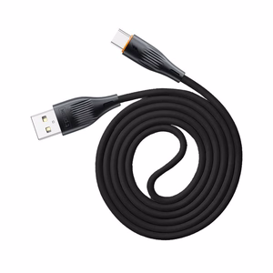 T-PHOX kabelis X-Lite Type-C, melns, 1M 3A
