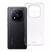 Viedtālruņa apvalks ROAR JELLY XIAOMI Redmi Note 14 Pro+ 5G caurspīdīgs