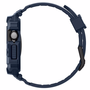 SPIGEN RUGGED ARMOR “PRO” V2 APPLE WATCH 10 / 11 (42 MM) tumši zils