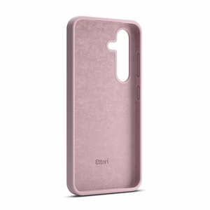 Силиконовый чехол Etteri Mag для Samsung Galaxy S25 Edge светло-розовый