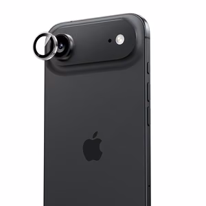 Benks Grūdinātais stikls Glass Warrior Metāla objektīva aizsargstikls kamerai Iphone 17 Air (1 gab.) melns