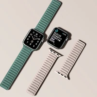 Magnētiskā siksniņa Apple Watch 45mm - sarkana