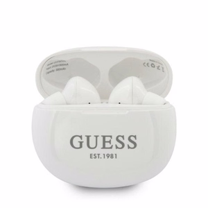 Guess GUTWS1CWHTWS Bluetooth bezvadu austiņas baltas
