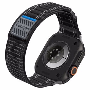 Spigen WBF0 ремешок для Apple Watch 44 / 45 / 46 / 49 mm — черный