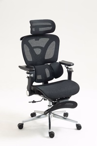 Activejet ergonomiskais biroja krēsls YK848, melns