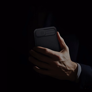 Nillkin CamShield Pro magnētiskais viedtālruņa apvalks iPhone 16e - melns