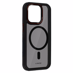 Liavec Hybrid Smoke Magsafe Case for Iphone 15 Pro Max